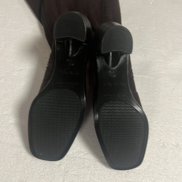 🆕 George brown suede zip up mid calf boots - Picture 11 of 11